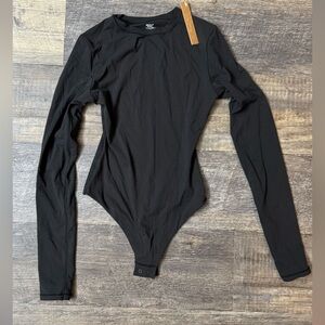 Skims Fits Everybody Long sleeve Crew neck Bodysuit